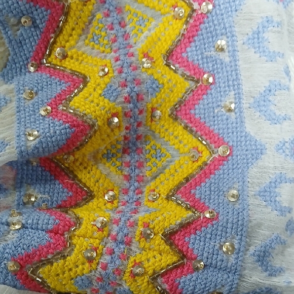 Ramy Brook Silver Textured Dress - Picture 3 of 5